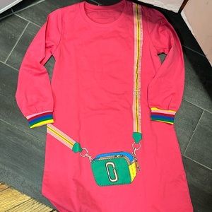 Long Sleeve Purse Dress